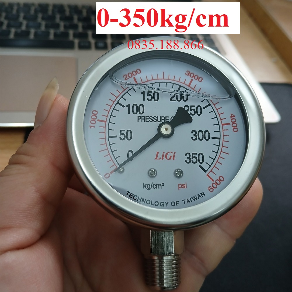 Đồng hồ đo áp suất 0-350kg/cm2