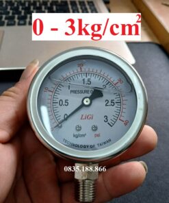 Đồng hồ đo áp suất 0- 3kg