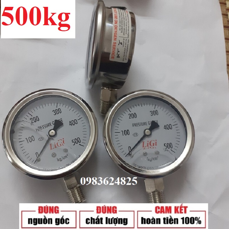 Đồng hồ đo áp lực 500bar