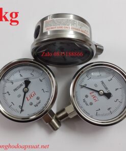 đồng hồ đo áp suất 7kg có dầu