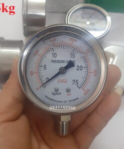 Đồng hồ đo áp suất 25kg