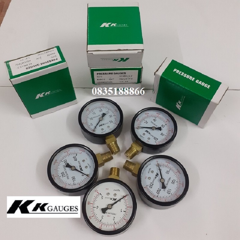 đồng hồ áp suất khí nén kk-gauge