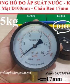 đồng hồ áp suất khí 15bar