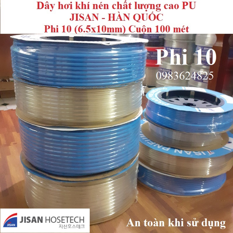 Dây hơi khi nén JiSan Hàn Quốc Phi 10
