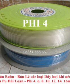 Dây hơi khí nén phi 4 lion pu taiwan