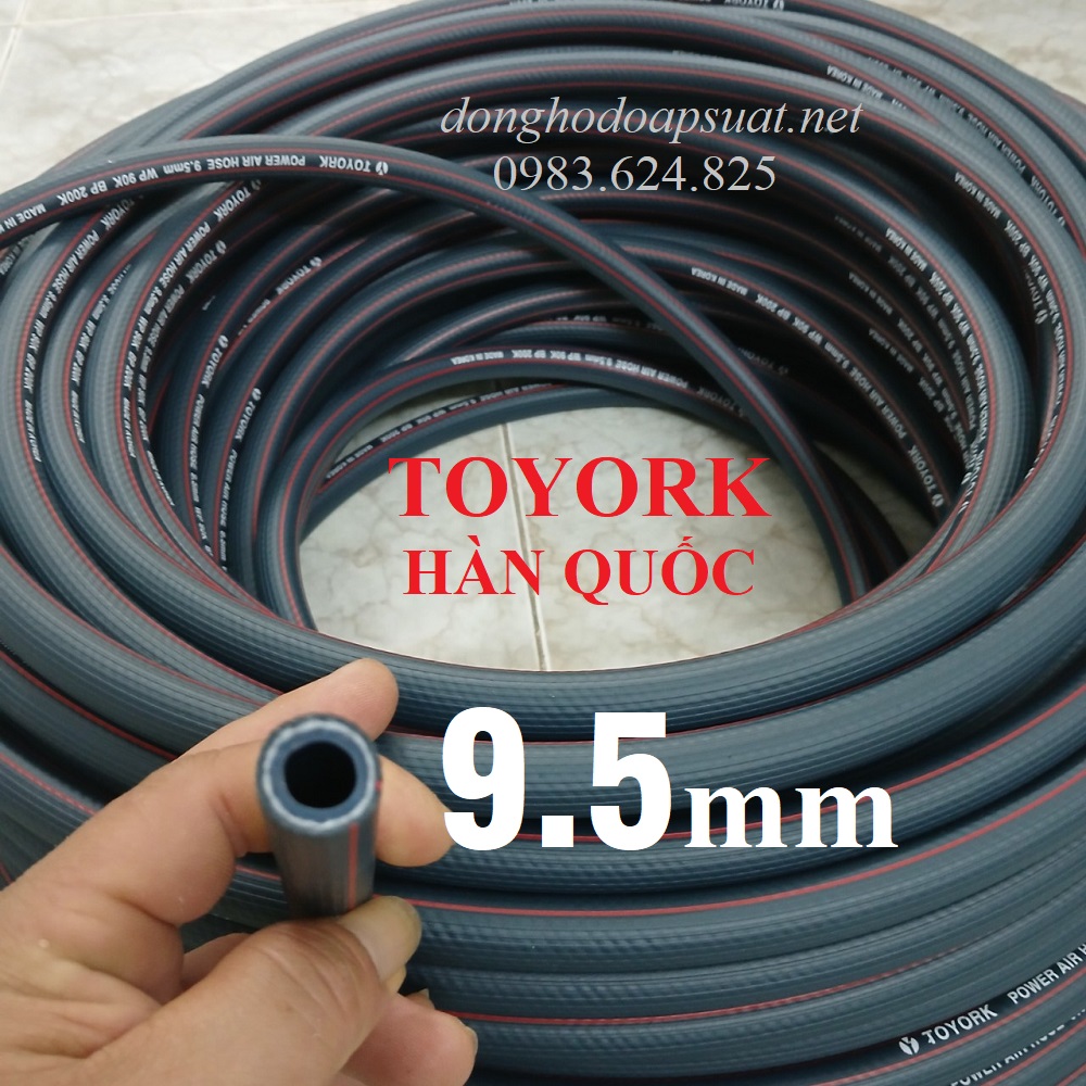 Dây hơi Toyork Hàn Quốc 9.5mm
