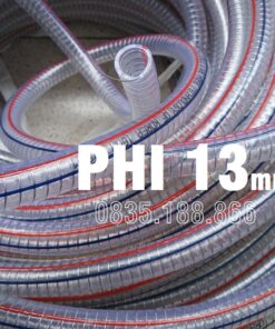 Ống nhựa mềm lõi kẽm Phi 13 mm