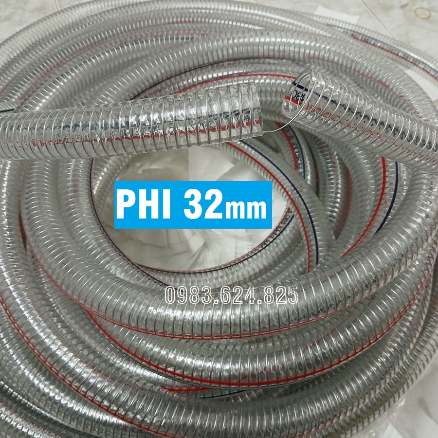 Ống nhựa mềm lõi thép Phi 32