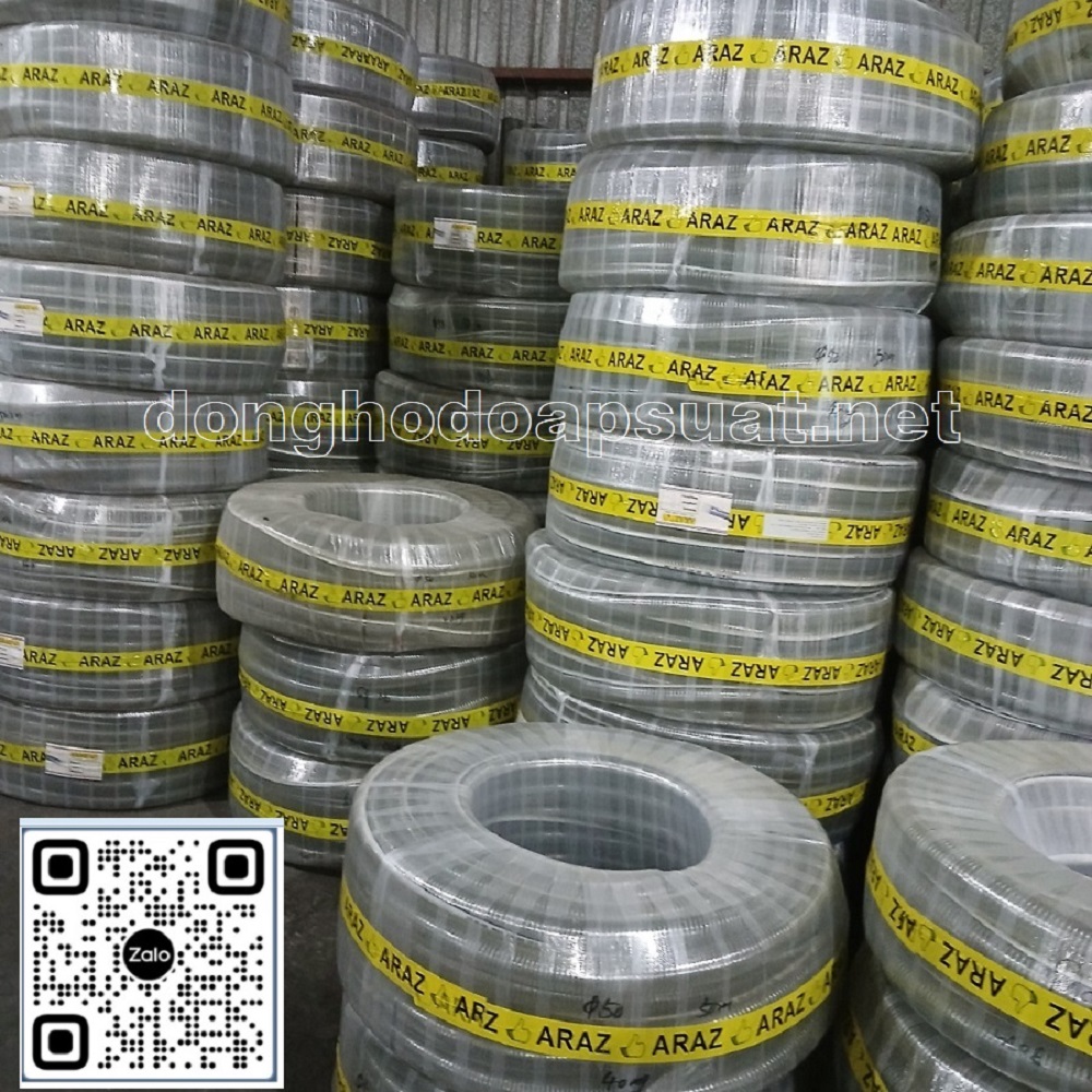 Ống nhựa mềm PVC gân kẽm ARAZ