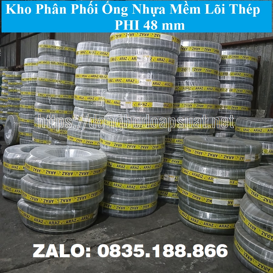 Ống nhựa PVC lõi kẽm 48 mm